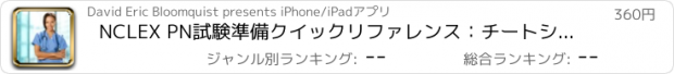 おすすめアプリ NCLEX PN試験準備クイックリファレンス：チートシートと用語集フラッシュカードとビデオガイド