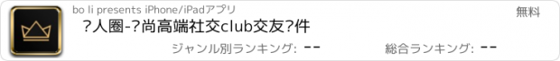 おすすめアプリ 贵人圈-时尚高端社交club交友软件