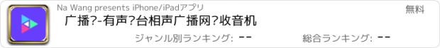 おすすめアプリ 广播剧-有声电台相声广播网络收音机