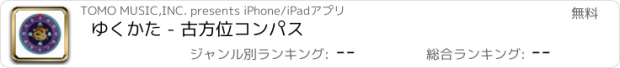 おすすめアプリ ゆくかた - 古方位コンパス