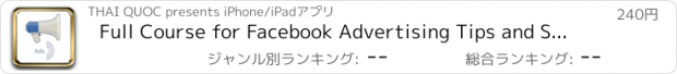 おすすめアプリ Full Course for Facebook Advertising Tips and Strategies in HD 2015