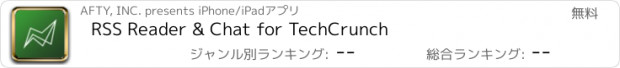 おすすめアプリ RSS Reader & Chat for TechCrunch