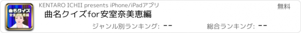 おすすめアプリ 曲名クイズfor安室奈美恵編