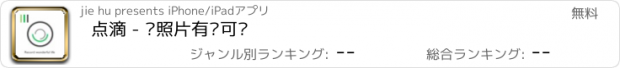 おすすめアプリ 点滴 - 让照片有话可说