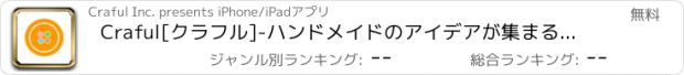 おすすめアプリ Craful[クラフル]-ハンドメイドのアイデアが集まる・見つかる場所！