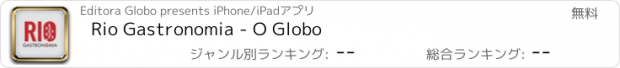 おすすめアプリ Rio Gastronomia - O Globo