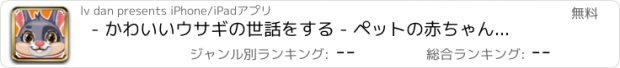 おすすめアプリ - かわいいウサギの世話をする - ペットの赤ちゃん日記/愛情のある家