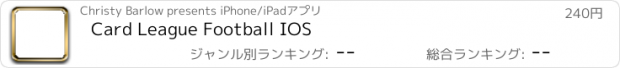 おすすめアプリ Card League Football IOS