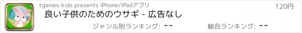 おすすめアプリ 良い子供のためのウサギ - 広告なし