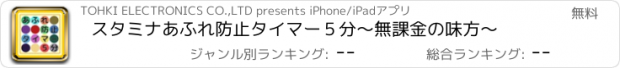 おすすめアプリ スタミナあふれ防止タイマー５分〜無課金の味方〜