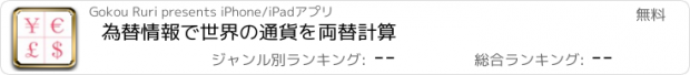 おすすめアプリ 為替情報で世界の通貨を両替計算