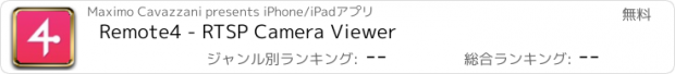 おすすめアプリ Remote4 - RTSP Camera Viewer