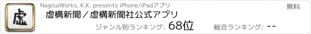 おすすめアプリ 虚構新聞／虚構新聞社公式アプリ