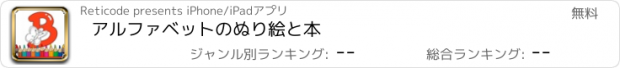 おすすめアプリ アルファベットのぬり絵と本