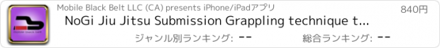 おすすめアプリ NoGi Jiu Jitsu Submission Grappling technique to increase strength, agility, and conditioning series 1