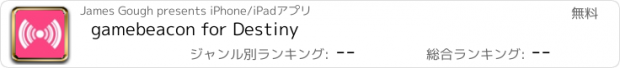 おすすめアプリ gamebeacon for Destiny