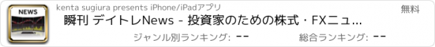 おすすめアプリ 瞬刊 デイトレNews - 投資家のための株式・FXニュースアプリ