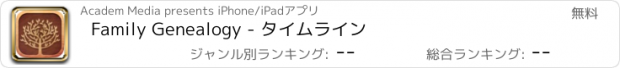 おすすめアプリ Family Genealogy - タイムライン