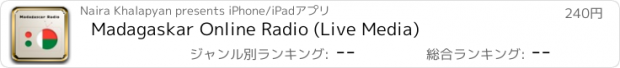 おすすめアプリ Madagaskar Online Radio (Live Media)