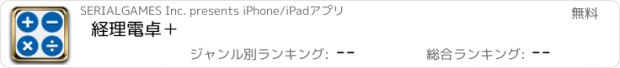 おすすめアプリ 経理電卓＋