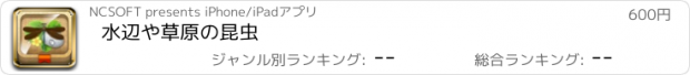 おすすめアプリ 水辺や草原の昆虫