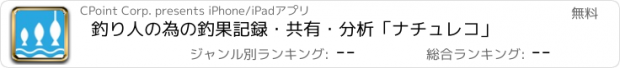 おすすめアプリ 釣り人の為の釣果記録・共有・分析「ナチュレコ」