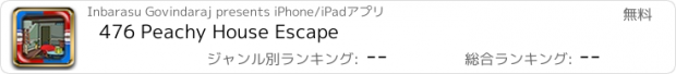 おすすめアプリ 476 Peachy House Escape