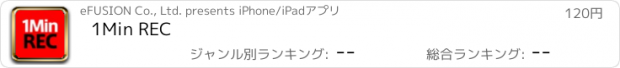 おすすめアプリ 1Min REC