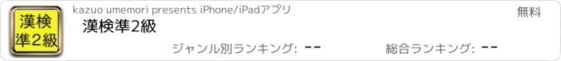 おすすめアプリ 漢検準2級