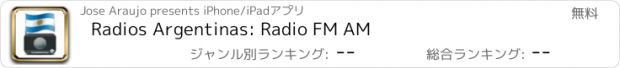 おすすめアプリ Radios Argentinas: Radio FM AM