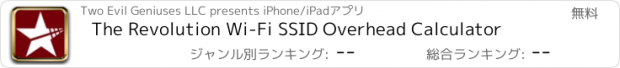 おすすめアプリ The Revolution Wi-Fi SSID Overhead Calculator