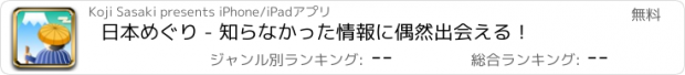 おすすめアプリ 日本めぐり - 知らなかった情報に偶然出会える！