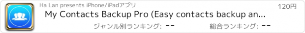 おすすめアプリ My Contacts Backup Pro (Easy contacts backup and restore)