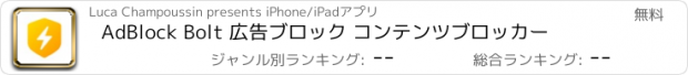 おすすめアプリ AdBlock Bolt 広告ブロック コンテンツブロッカー