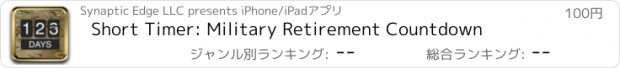 おすすめアプリ Short Timer: Military Retirement Countdown