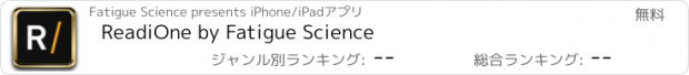 おすすめアプリ ReadiOne by Fatigue Science