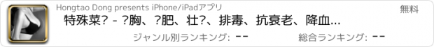 おすすめアプリ 特殊菜谱 - 丰胸、减肥、壮阳、排毒、抗衰老、降血脂...