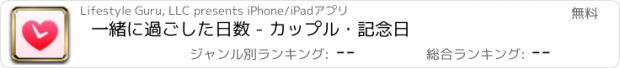 おすすめアプリ 一緒に過ごした日数 - カップル・記念日