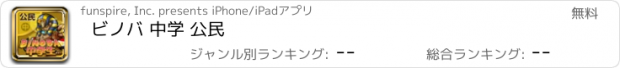 おすすめアプリ ビノバ 中学 公民