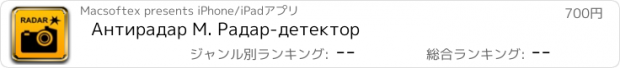 おすすめアプリ Антирадар М. Радар-детектор