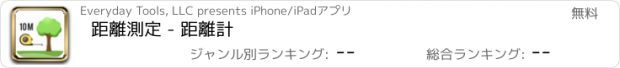 おすすめアプリ 距離測定 - 距離計