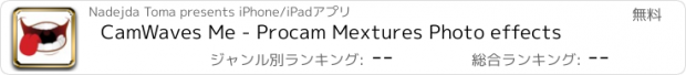 おすすめアプリ CamWaves Me - Procam Mextures Photo effects