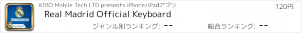 おすすめアプリ Real Madrid Official Keyboard