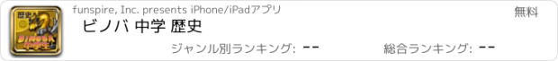 おすすめアプリ ビノバ 中学 歴史