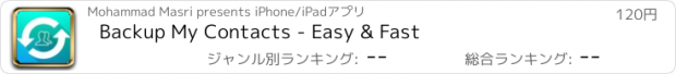 おすすめアプリ Backup My Contacts - Easy & Fast