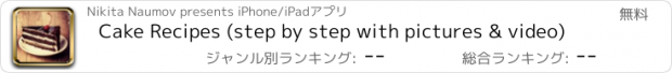 おすすめアプリ Cake Recipes (step by step with pictures & video)