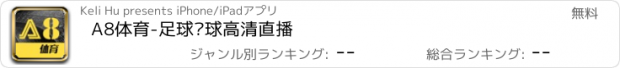 おすすめアプリ A8体育-足球篮球高清直播