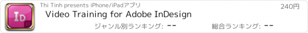 おすすめアプリ Video Training for Adobe InDesign