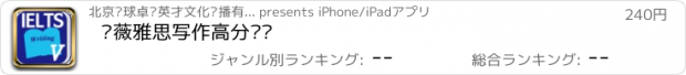 おすすめアプリ 刘薇雅思写作高分词汇
