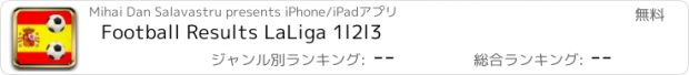 おすすめアプリ Football Results LaLiga 1l2l3